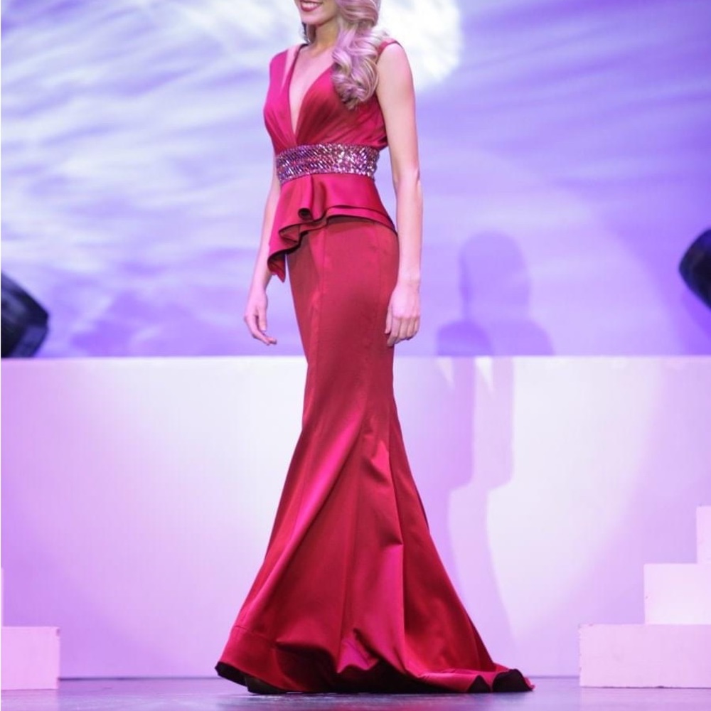 Mac Duggal Custom Pageant Dress